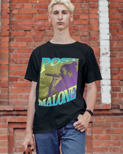 Discover Vintage Post Malone T-Shirt for Fans