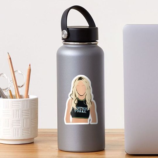Discover Britney Spears Control Freak Sticker