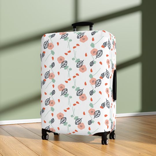 Discover Floral Luggage Cover for Trendsetting Travelers