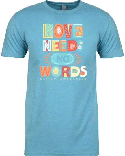 Discover Southernology Autism No Words Statement Tee