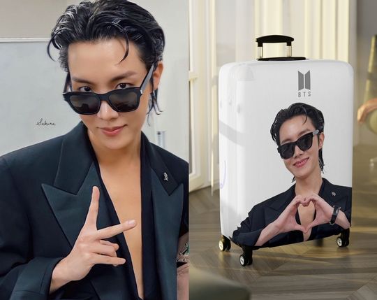 Discover BTS Jhope Luggage Cover