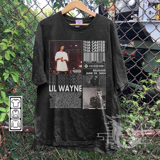 Discover Lil Wayne Rap Shirt, Tha Carter Album 90s