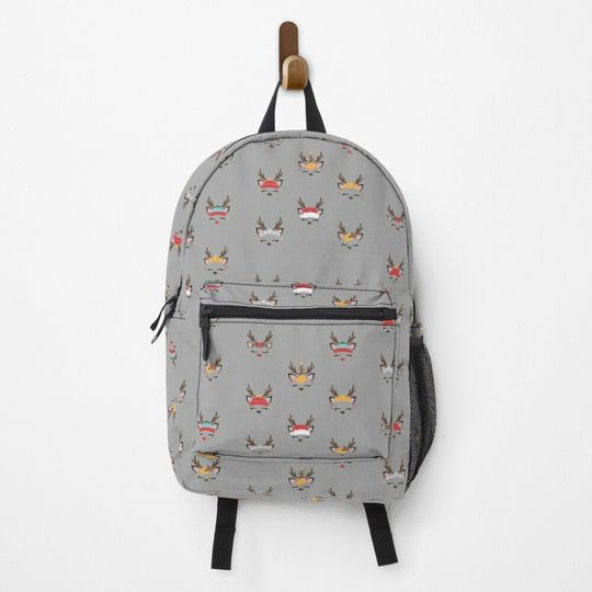 Discover Christmas Reindeer Faces Sticker Pack