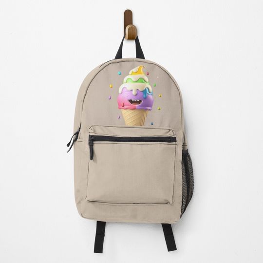 Discover icecream emoji Backpack