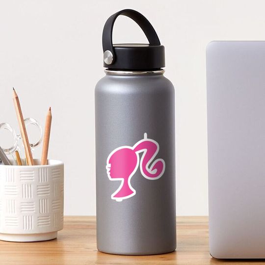 Discover Barbie Classic Logo Sticker