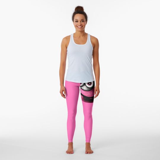 Discover Pink minion Leggings