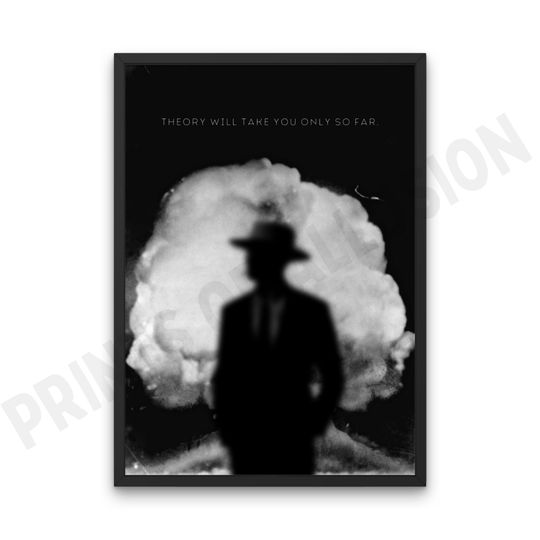 Discover Oppenheimer Movie Poster | Christopher Nolan Film | Movie Poster