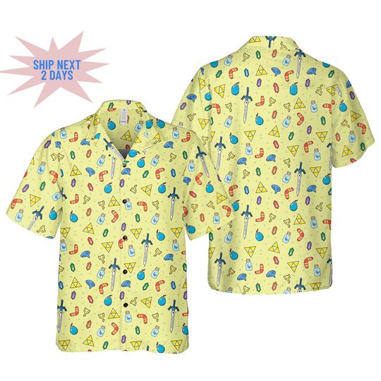 Discover Zelda Hawaiian Shirt