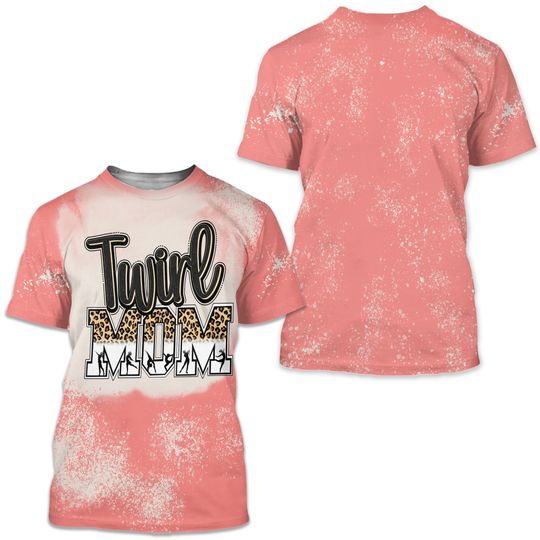 Discover Twirl Mom -  Bleached 3D Shirt