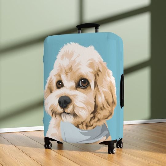 Discover Pet Art on Luggage Cover