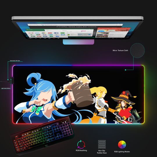 Discover Kono Subarashii Mousepad, Kono Subarashii Mouse Mat