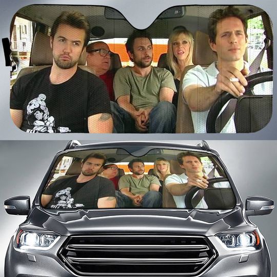 Discover It's Always Sunny in Philadelphia Car Sun Shade