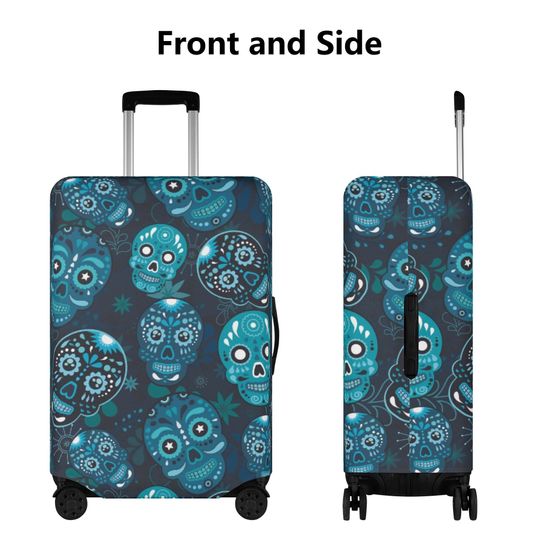 Discover Candy Skull Travel Bag Cover