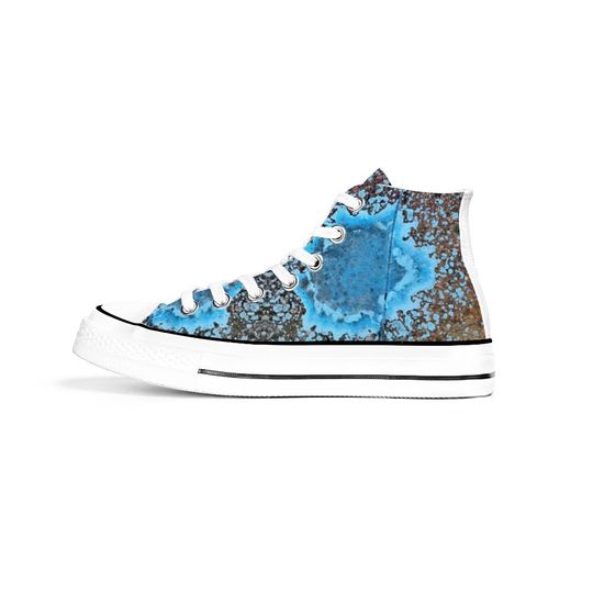 Discover Custom Unisex High Top Canvas Sneakers