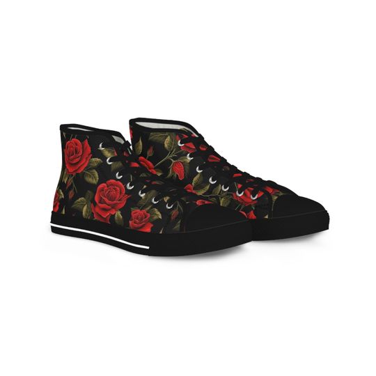 Discover Men's Shining Rose High Top Sneakers