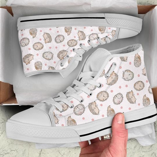 Discover Hedgehogs High Top Sneakers