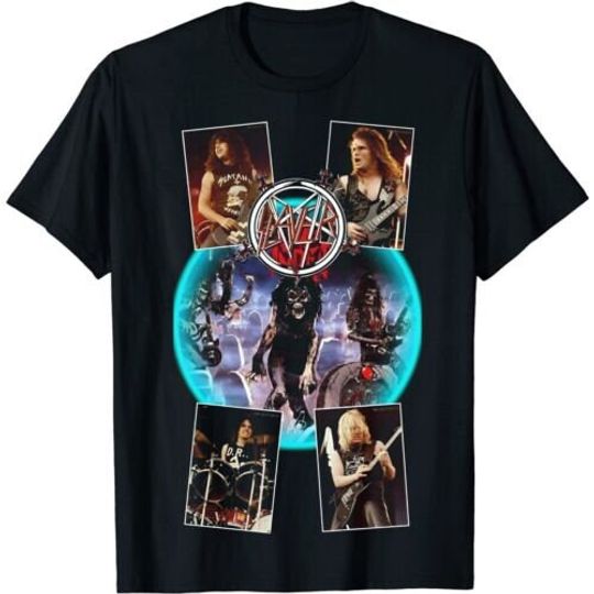 Discover Slayer Band Shirt, Vintage Slayer Thrash Metal Music Band Shirt
