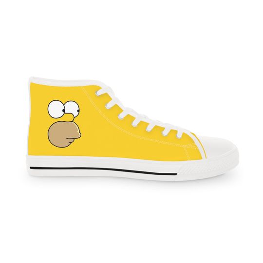 Discover Homer Simpson High Top Sneakers