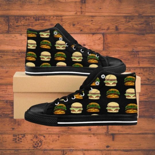 Discover Burgers High Top Sneakers