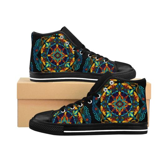 Discover Haft Rang Persian Men's Sneakers Music Festival Wear Rave