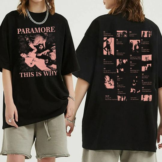 Discover 2sides this is why tour shirt, Rock Band Shirt, Hayley Williams Shirt, Tour Shirt