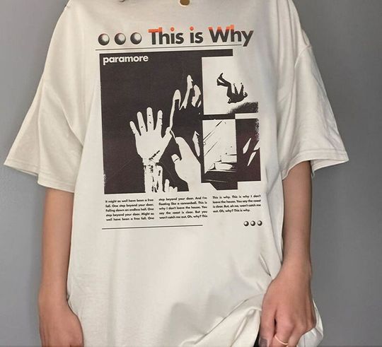 Discover Paramore 2023 Tour Shirt - North America Tour Merchandise