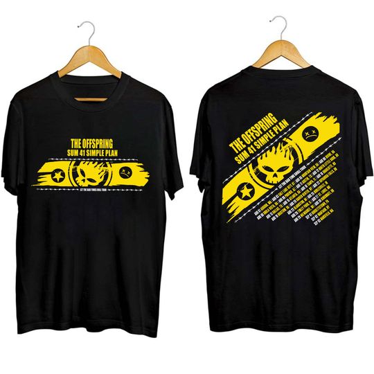 Discover The Offspring Let The Bad Times Roll Tour 2023 Shirt, The Offspring Band Fan Shirt