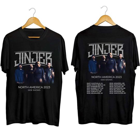 Discover Jinjer North America 2023 Tour Shirt, Jinjer Band Fan Shirt