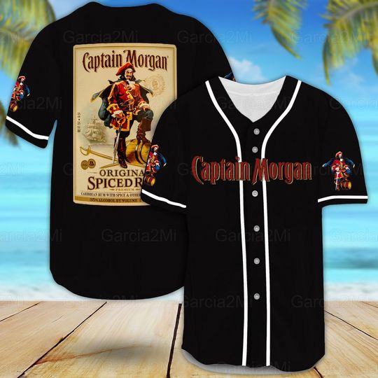 Discover Captain Morgan Baseball Shirt, Captain Morgan B