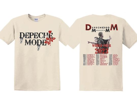 Discover Depeche Mode Memento Mori Tour T-Shirt