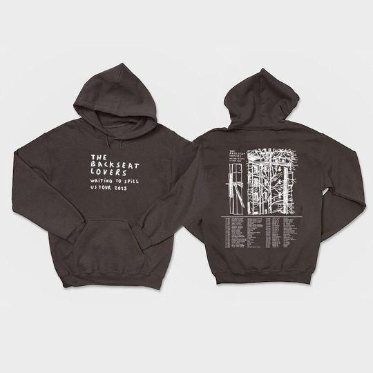 Discover The Backseat Lovers Tour 2023 Shirt, Waiting To Spill  Hoodie