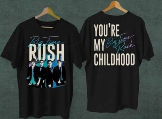 Discover Big Time Rush Concert Shirt - Childhood Moments