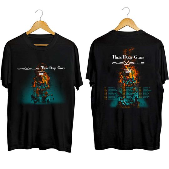 Discover Chevelle and Three Days Grace Co headline Tour 2023 Shirt