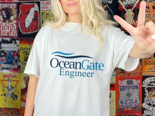 Discover OceanGate Engineer Logo T-Shirt