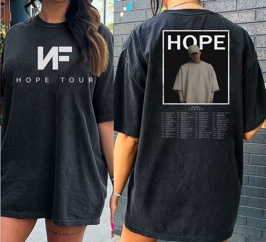 Discover NF Hope Tour 2023 Rapper Fan Shirt