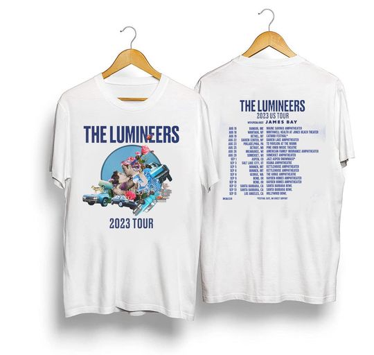 Discover The Lumineers 2023 US Tour Shirt, The Lumineers Band Fan Shirt