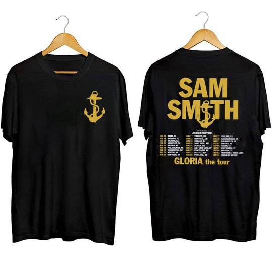 Discover Sam Smith North American Tour 2023 Shirt, Sam Smith Gloria Tour Shirt