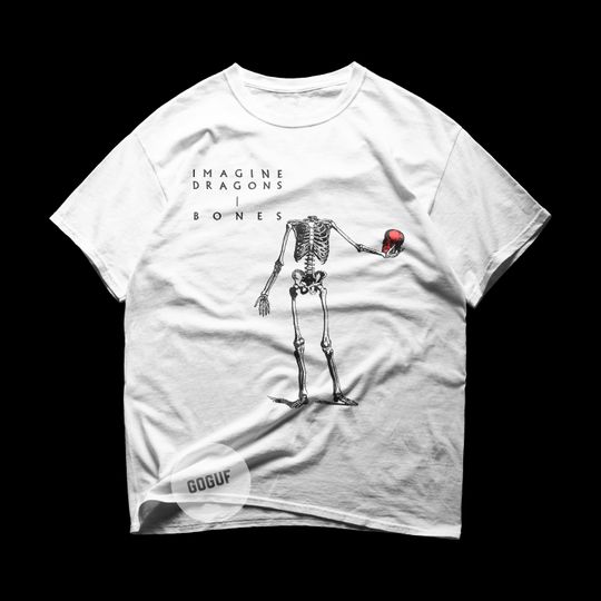 Discover Imagine Dragons Bones Album Tee