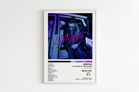 Discover Jeremih - Late Nights: The Album Album Poster