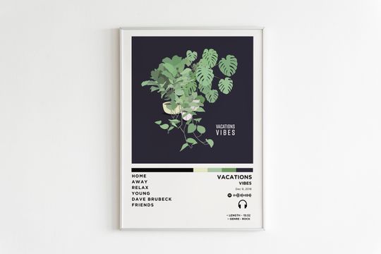 Discover Vacations - Vibes Album Poster