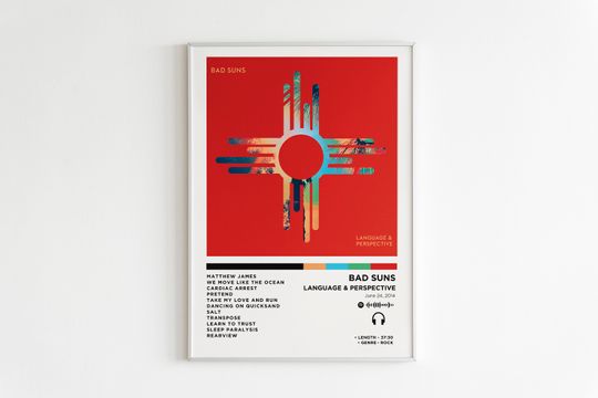 Discover Bad Suns - Language & Perspective Album Poster
