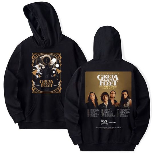 Discover Greta Van Fleet Tour 2022 Hoodie, Greta Van Fleet