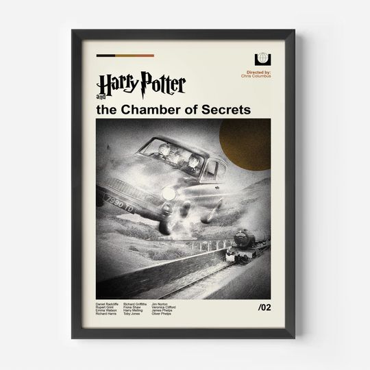Discover Harry Potter Movie Vintage Poster