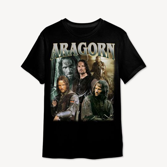 Discover Aragorn shirt Vintage 90s Grapic Viggo Mortensen Tee