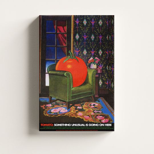 Discover Therapy With A Tomato Milton Glaser (1978) Canvas