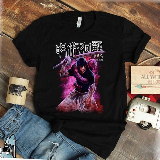 Discover Unisex Toji Jujutsu Shirt, Anime Jujutsu T-Shirt