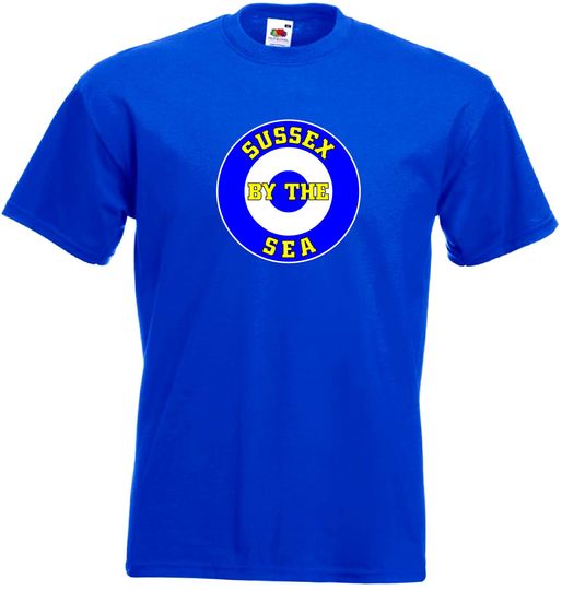 Discover Brighton Sussex By The Sea Mod Roundel Football Club T-Shirt
