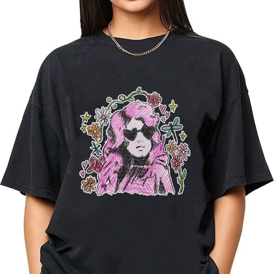 Discover Dolly Parton Drawing T-shirt - Vintage Country Music Lover Tee Shirt Gift Idea