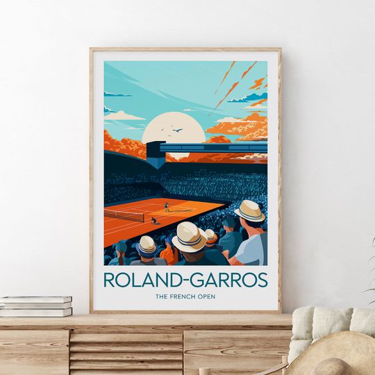 Discover Roland-Garros Print - The French Open Artwork