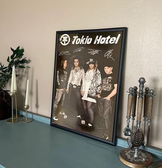 Discover Tokio Hotel Signatures Poster